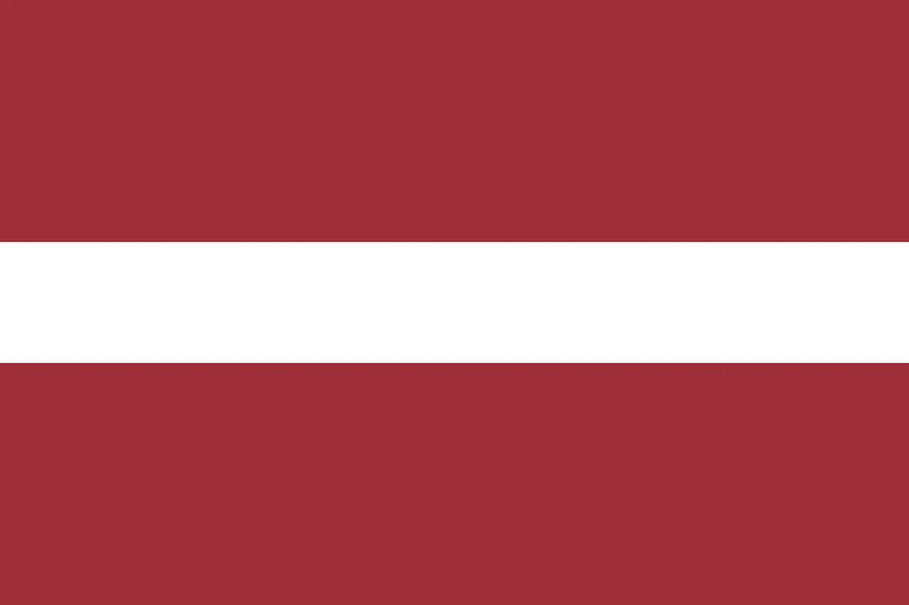 Lettland flag