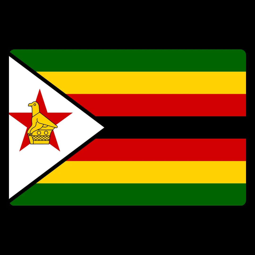 Simbabwe flag